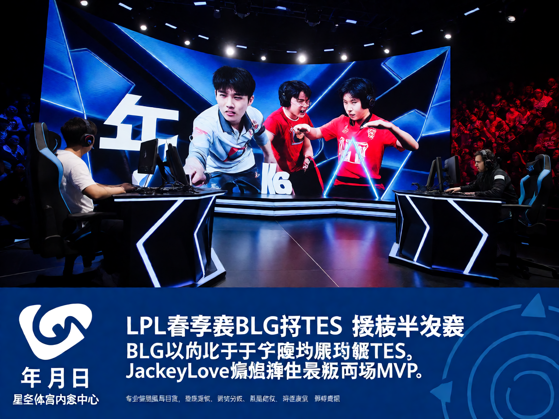 电竞比赛现场，选手在舞台上激烈角逐